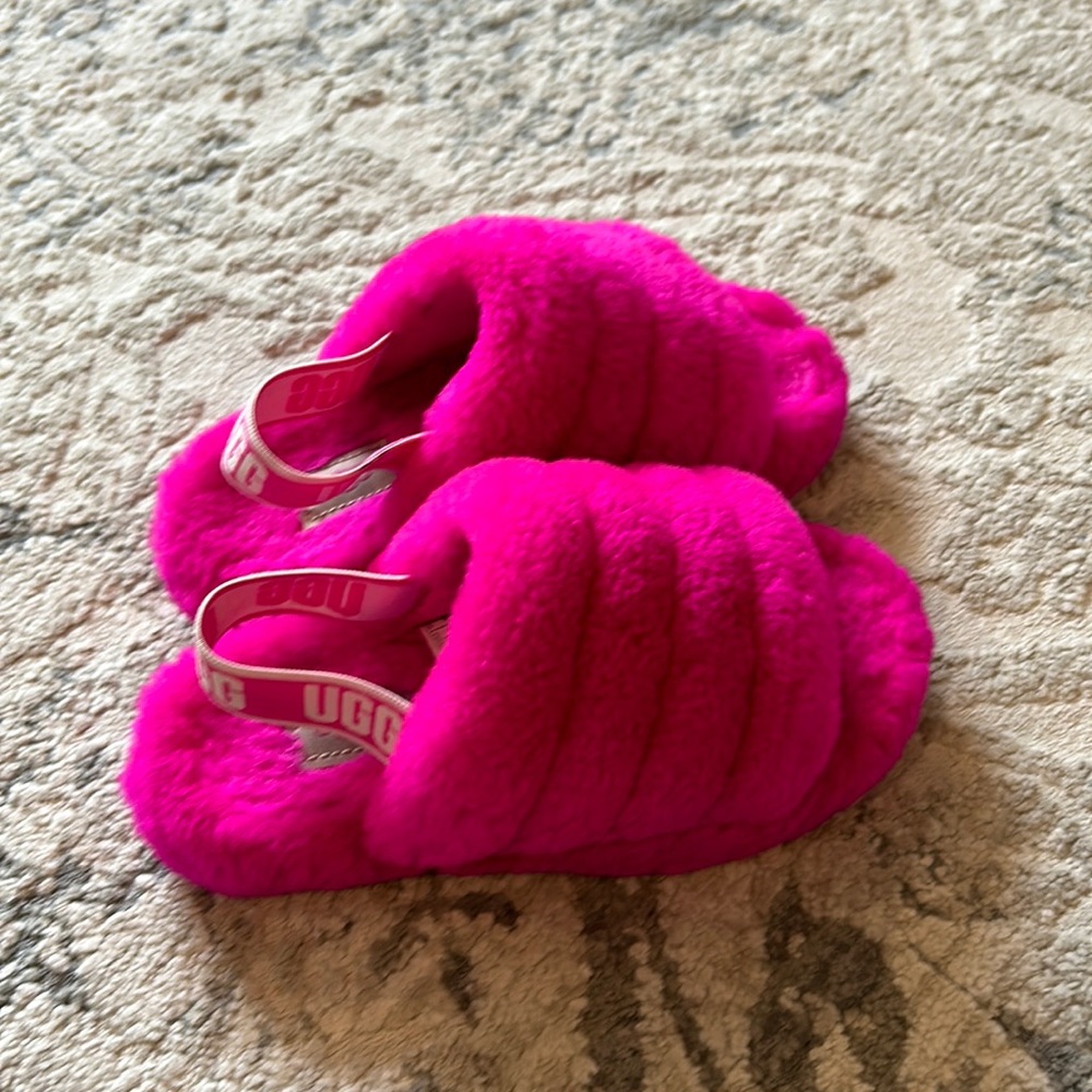 Pink Ugg slippers